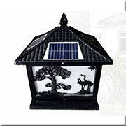 Đèn Trụ Cổng SN3 TC 7326B 300x300xH370