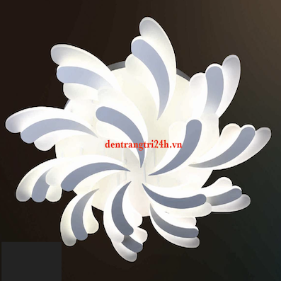 Đèn áp trần LED 3 màu 15 cánh hoa chong chóng MT-3609/15 Ø950xH100