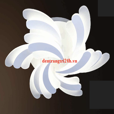 Đèn áp trần LED 9 cánh xoắn MT-3609/9 Ø700xH100