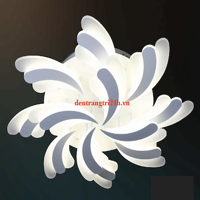 Đèn áp trần LED 12 cánh xoắn MT-3609/12 Ø800xH100