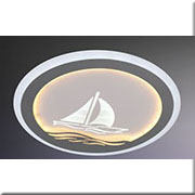 Đèn áp trần LED VE1 MT-709 Ø500xH100