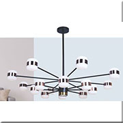 Đèn Chùm Nghệ Thuật VE1 T-8018/16 Ø1000xH700