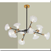 Đèn Chùm Nghệ Thuật VE1 T-1933/12 Ø750xH650