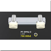 Đèn Soi Tranh, soi gương 2 đèn led 3 màu PT-5996/2 L300