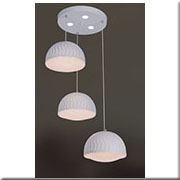 Đèn Thả Led KP5 F519-3 Ø300xH1000