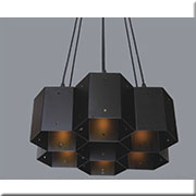 Đèn Thả Nghệ Thuật AU DTKWX-106 Ø420x1200