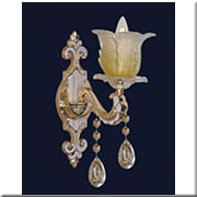 Đèn Tường Pha Lê Nến KP4 TN889/1 130x260x340