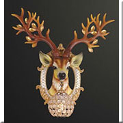 Đèn Tường hình đầu con hươu KP4 BT-7095 Ø510x580