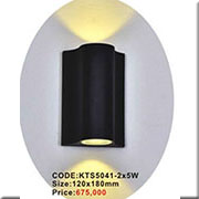 Đèn Ốp Tường Ngoại Thất KP4 KTS5041-2x5W 120x180