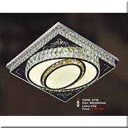 Đèn Mâm Pha Lê Led KP2 9738 600x600