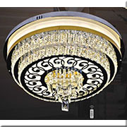 Đèn Mâm Pha Lê Led KP2 9912-600 Ø600