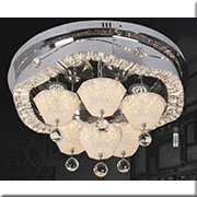 Đèn Mâm Pha Lê Led KP2 9135-600 Ø600