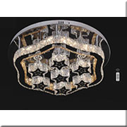 Đèn Mâm Pha Lê Led KP2 9127-600 Ø600