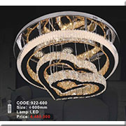 Đèn Mâm Pha Lê Led KP2 922-600 Ø600