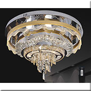 Đèn Mâm Pha Lê Led KP2 9937/600 Ø600