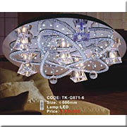Đèn Mâm Pha Lê Led KP2 TK-G071-6 Ø600