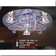 Đèn Mâm Pha Lê Led KP2 TK-G071-4 Ø500
