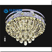 Đèn Mâm Pha Lê Led KP2 9855-600 Ø600