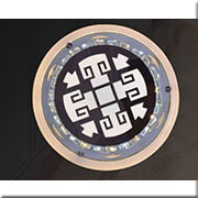 Đèn áp trần LED KP2 9289 Ø200