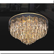 Đèn Mâm Pha Lê K9 cao cấp 8028 Ø800xH480