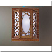 Đèn Tường Gỗ KP2 1060 B 215x250x100