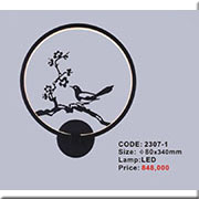 Đèn Tường LED KP2 2307-1 Ø80x340