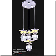 Đèn Thả LED KP2 DCT-1029-4 Ø300x1000