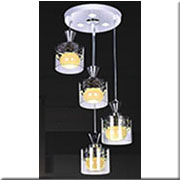 Đèn Thả LED KP2 DCT-H5098-4 Ø300x1000