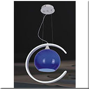 Đèn Thả LED KP2 F550-1 Ø400x1000