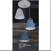 Đèn Thả LED KP2 F536-3 Ø300x1000