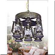 Đèn Thả Cổ Điển KP2 DTC-6869-4+1 W600xH850