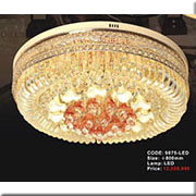 Đèn Mâm Pha Lê KP4 9075-LED Ø800