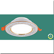 Đèn LED Âm Trần 3 Màu HP3 AV 04 LED 7W Ø120xH40, khoét lỗ Ø90