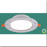 Đèn LED Âm Trần 3 Màu HP3 AB12 LED 9W Ø150xH40, khoét lỗ Ø120