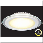 Đèn LED Âm Trần 3 Màu HP3 AT58 -9WØ130xH40, khoét lỗ Ø100