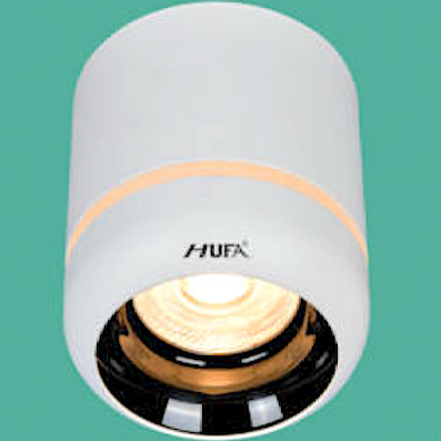 Đèn lon tròn gắn nổi chiếu sáng ban công, hành lang led 12W LN-50 Ø85xH100