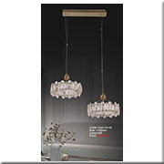 Đèn Thả Pha Lê LED KP4 7030-72+1D Ø450