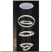 Đèn Thả Thông Tầng Led KP4 9812-236D Ø600x2000