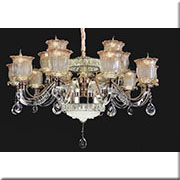 Đèn Chùm Pha Lê Nến KP4 58068-15 Ø1000x1000