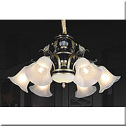 Đèn Chùm 6 hoa loa kèn 8240/6 Ø700x360