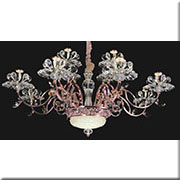 Đèn Chùm Pha Lê KP4 A597-8+4 Ø880x1000