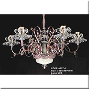Đèn Chùm Pha Lê KP4 A597-6 Ø800x1000