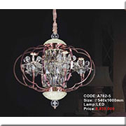 Đèn Chùm Pha Lê KP4 A782-5 Ø540x1000