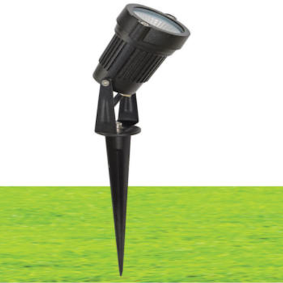 Đèn chiếu sáng sân vườn có chân ghim đất led 5W, ánh sáng vàng, trắng, dương GC-784 -5W