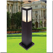 Đèn Trụ sân vườn, công viên đen cao 60cm LG-2790