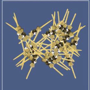 Kim bướm xi vàng cho đèn chùm SN