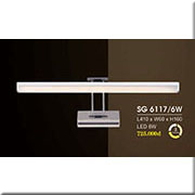 Đèn Soi Gương HP3 SG 6117/6W L410xW60xH160