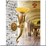 Đèn Vách Đồng Ngoài Trời HP1 VĐ 9296/400 Ø400xH880