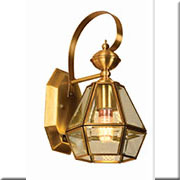 Đèn gắn tường bằng đồng ngoài trời VĐ 5014 Ø180xW190xH320