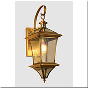 Đèn Vách Đồng Ngoài Trời HP5 VĐ 5051 Ø160xW210xH430